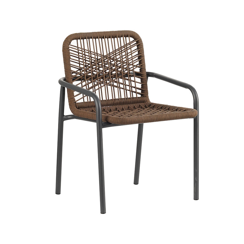 Vince Design Boxmeer outdoor dining chair black Top Merken Winkel